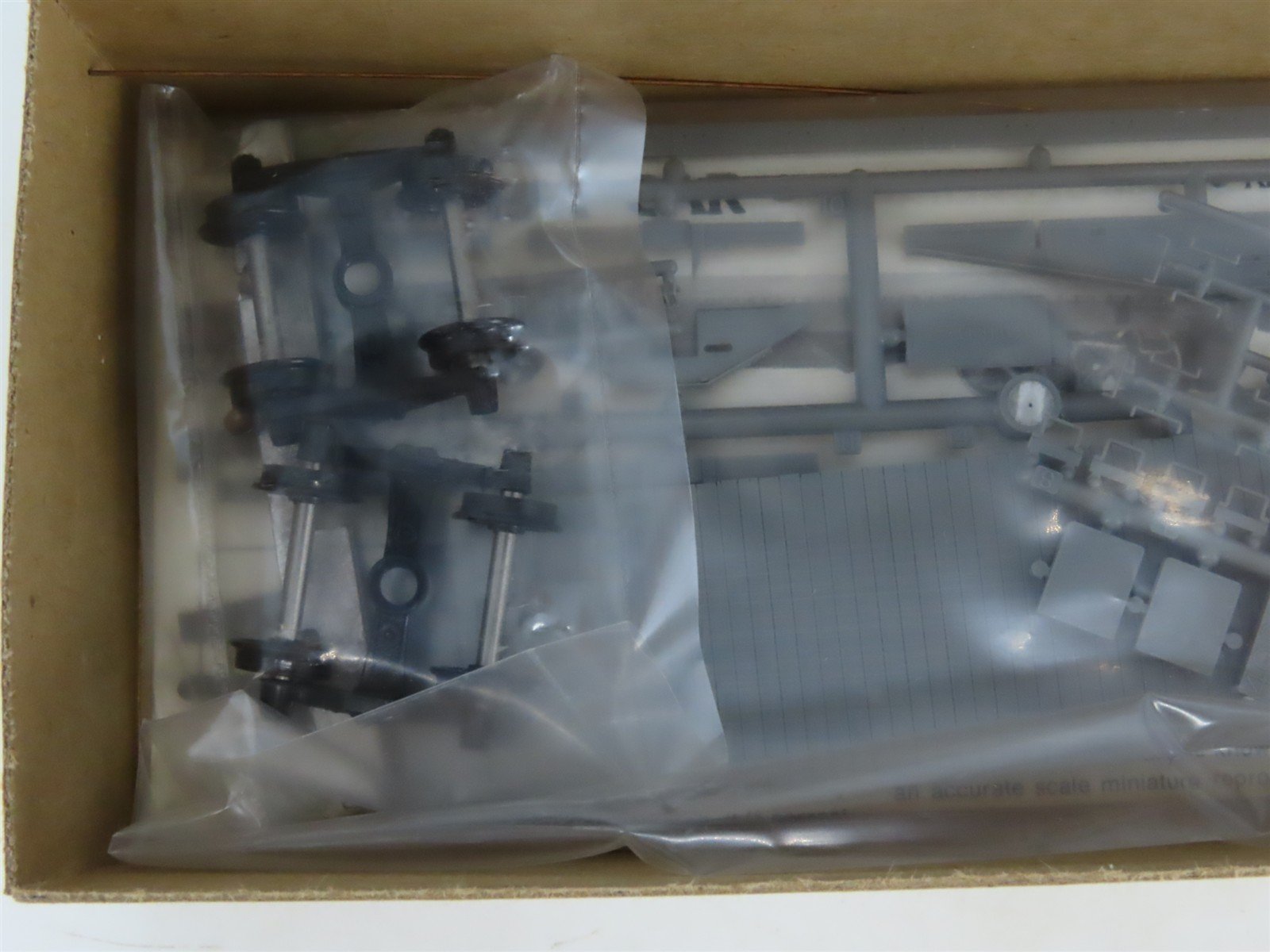 HO Scale The Gould Company Kit 4021 Unpainted 50 Ton 40' Flat Car