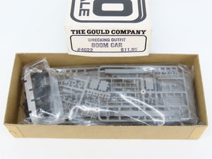HO Scale The Gould Company Kit 4022 Unpainted Wrecking Outfit Boom Car