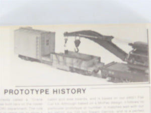 HO Scale The Gould Company Kit 4022 Unpainted Wrecking Outfit Boom Car