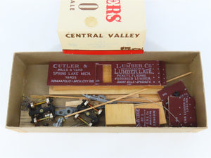 HO Scale Central Valley Kit 906 CSLCo Cutler & Savidge Lumber Wood Box Car #1