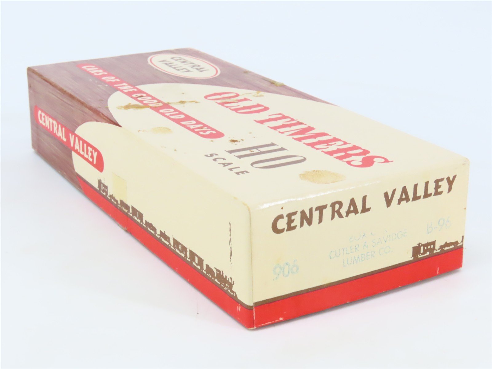 HO Scale Central Valley Kit 906 CSLCo Cutler & Savidge Lumber Wood Box Car #1