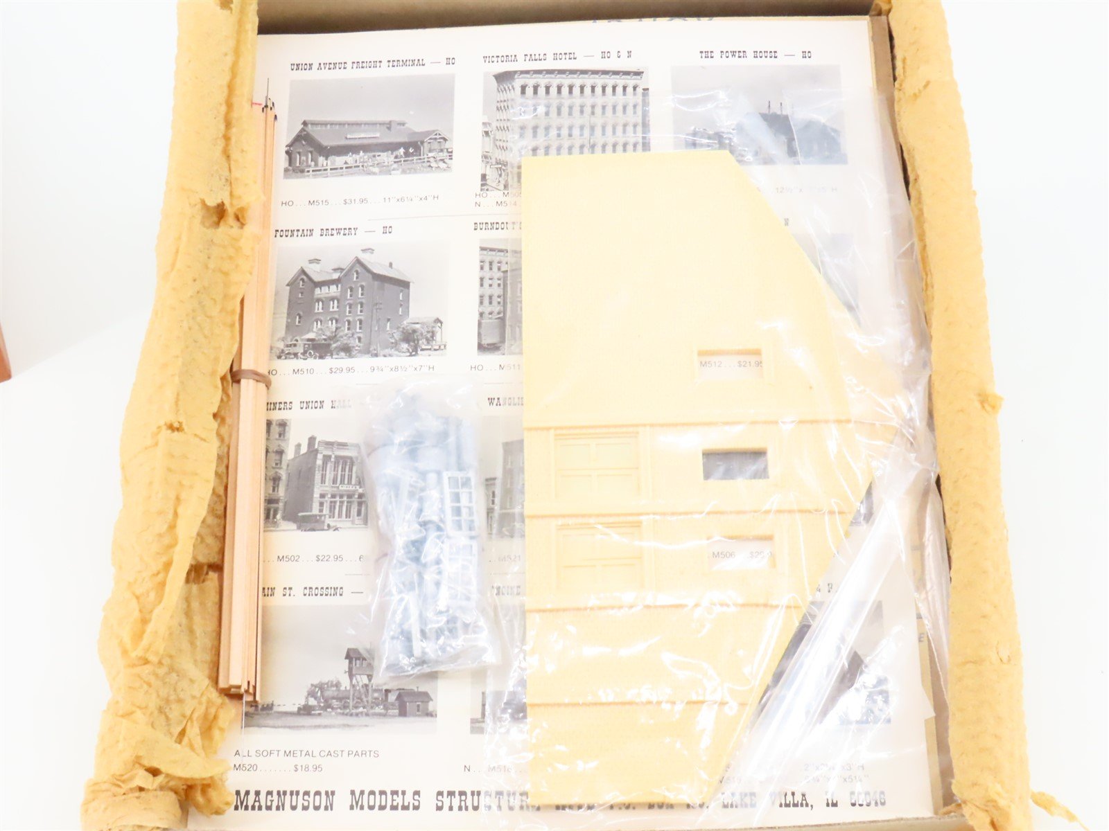 HO 1/87 Scale Magnuson Models Kit M519 Powerhouse