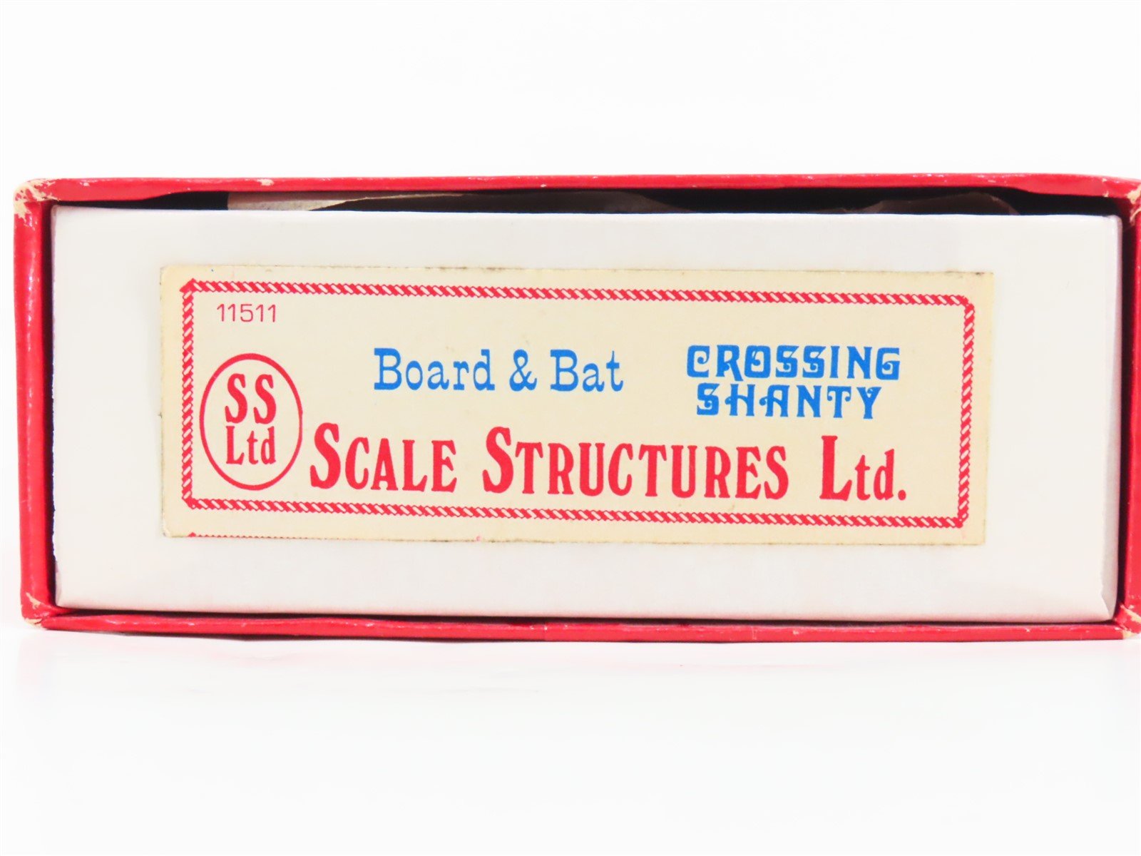 HO 1/87 Scale Structures Ltd Kit 11511 Board & Bat Crossing Shanty