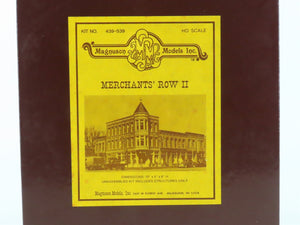 HO 1/87 Scale Magnuson Models Kit 439-539 Merchant's Row II