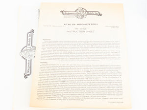 HO 1/87 Scale Magnuson Models Kit 439-539 Merchant's Row II