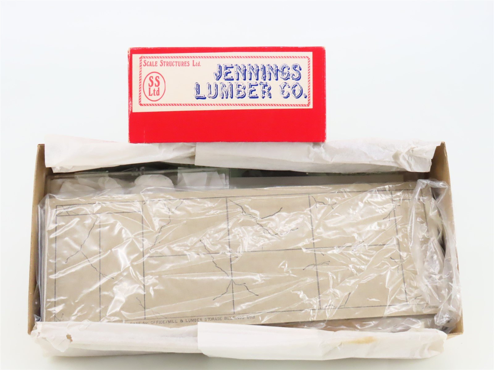HO 1/87 Scale Structures Ltd. Kit Jennings Lumber Co.