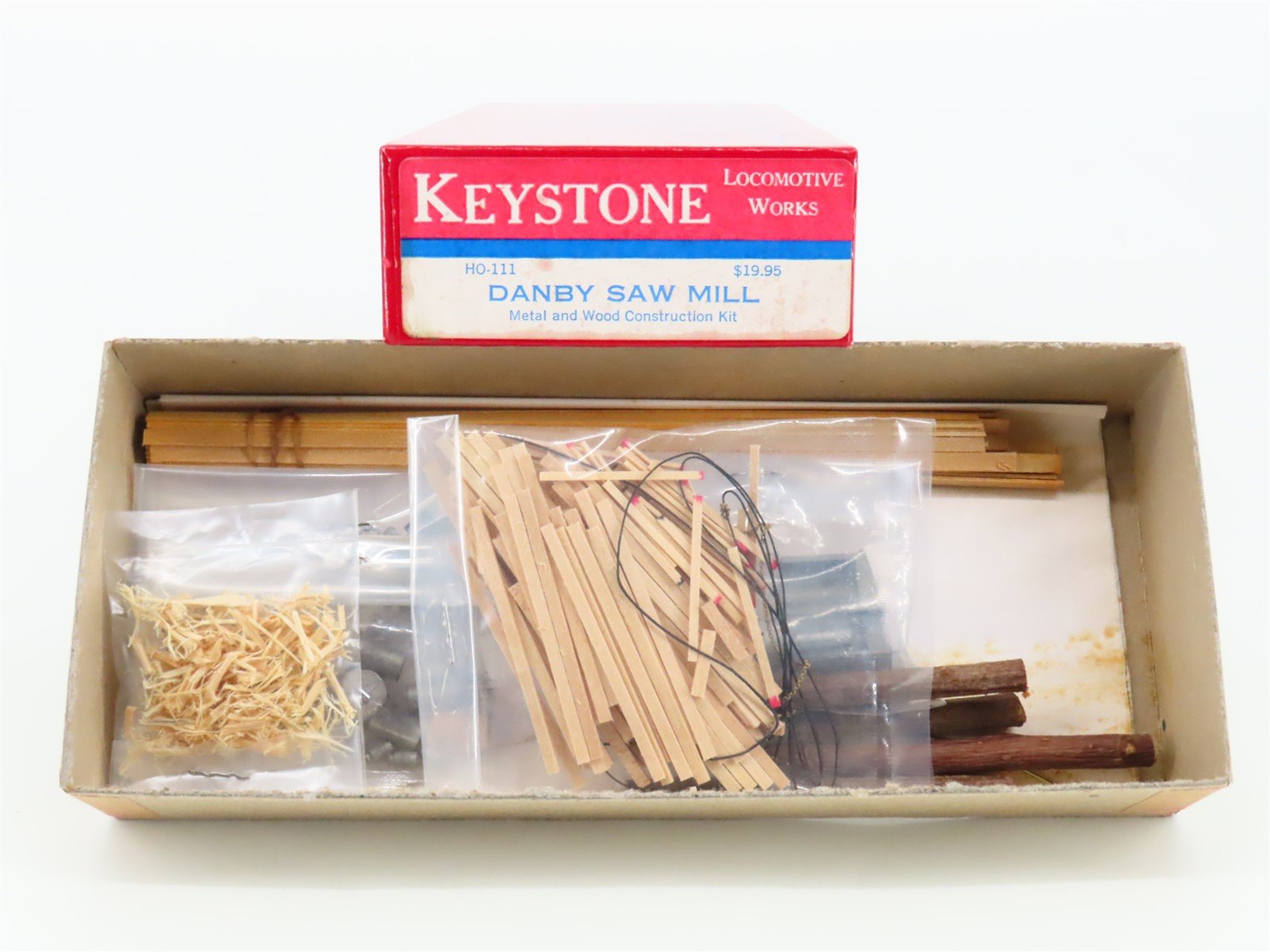 HO 1/87 Scale Keystone Locomotive Works Kit HO-111 Danby Saw Mill