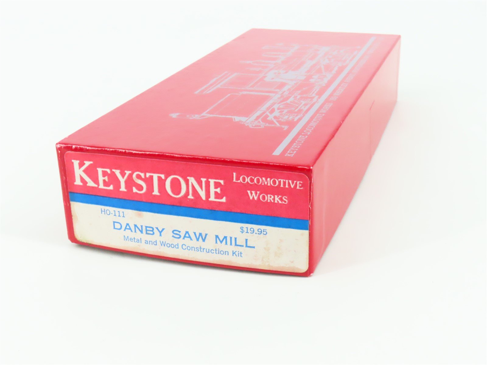 HO 1/87 Scale Keystone Locomotive Works Kit HO-111 Danby Saw Mill