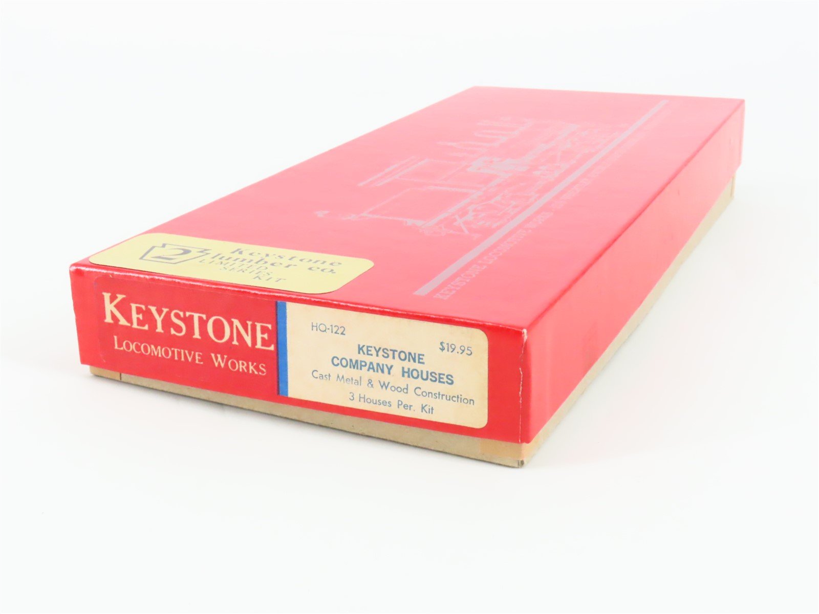 HO Keystone Locomotive Works Limited Series Kit HO-122 Keystone Company Houses