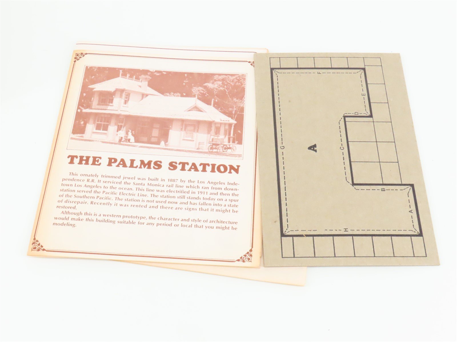 HO 1/87 Scale Durango Press Kit DP-19 The Palms Station