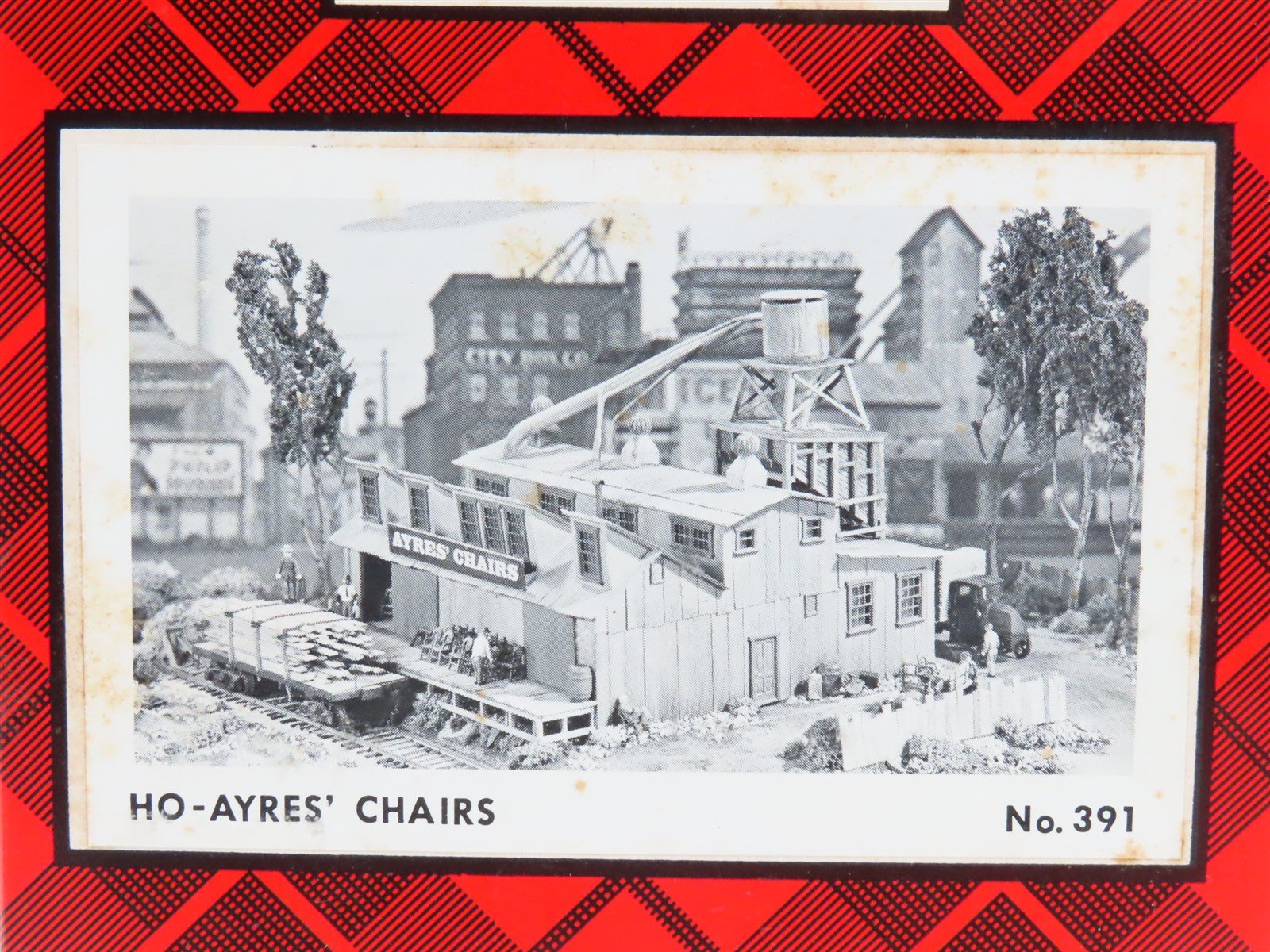HO 1/87 Scale Campbell Scale Models Kit 391-1995 Ayres' Chairs