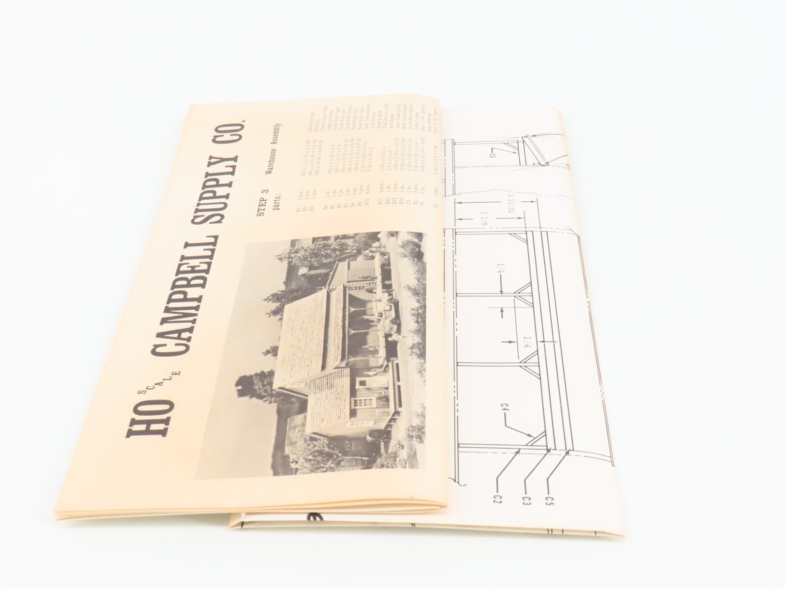 HO 1/87 Scale Campbell Scale Models Kit 363-1450 Campbell Supply Co.