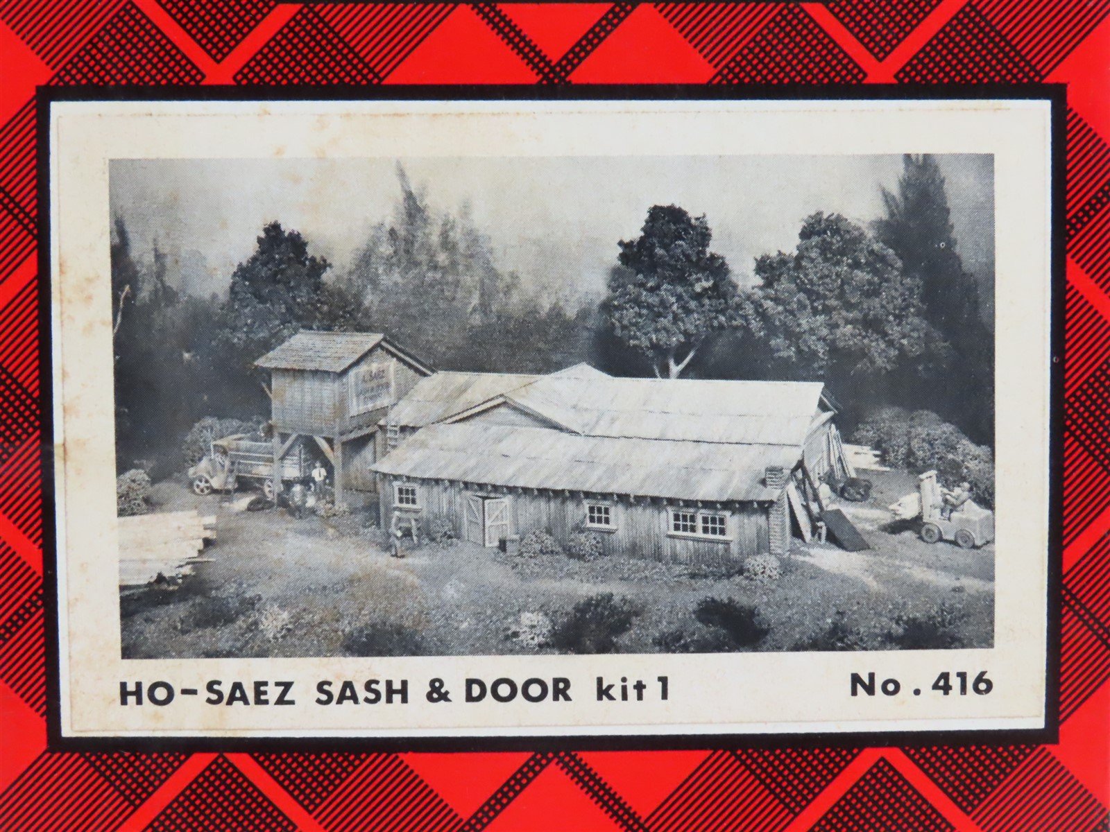 HO 1/87 Scale Campbell Scale Models Kit 416-2495 Saez Sash & Door