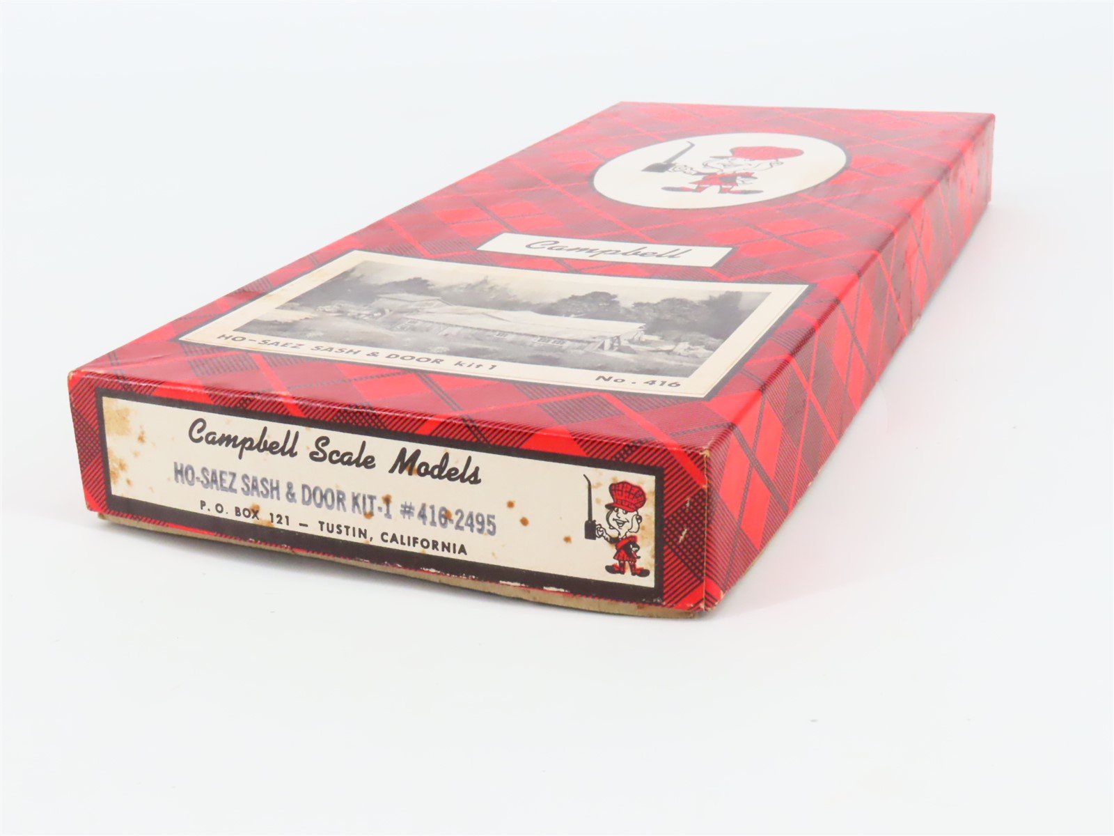 HO 1/87 Scale Campbell Scale Models Kit 416-2495 Saez Sash & Door