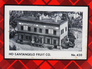 HO 1/87 Scale Campbell Scale Models Kit 420 Santangelo Fruit Co.