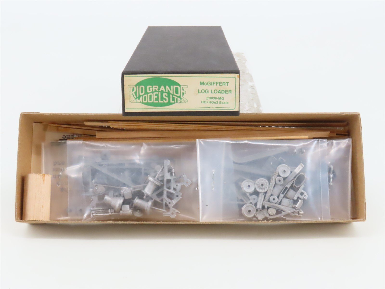 HO/HOn3 Scale Rio Grande Models Ltd. Kit 3038-MG McGiffert Log Loader