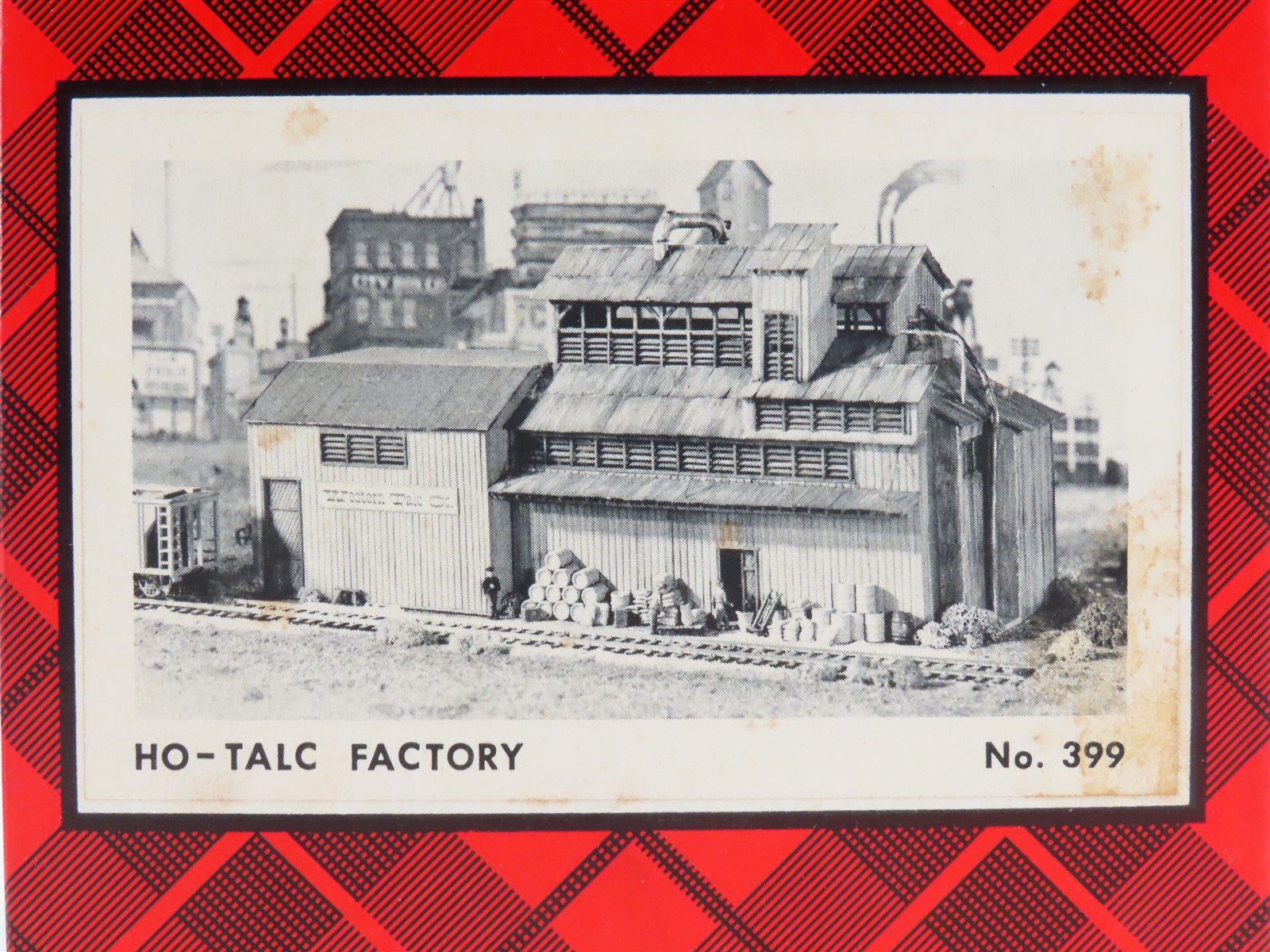 HO 1/87 Scale Campbell Scale Models Kit 399-2995 Talc Factory