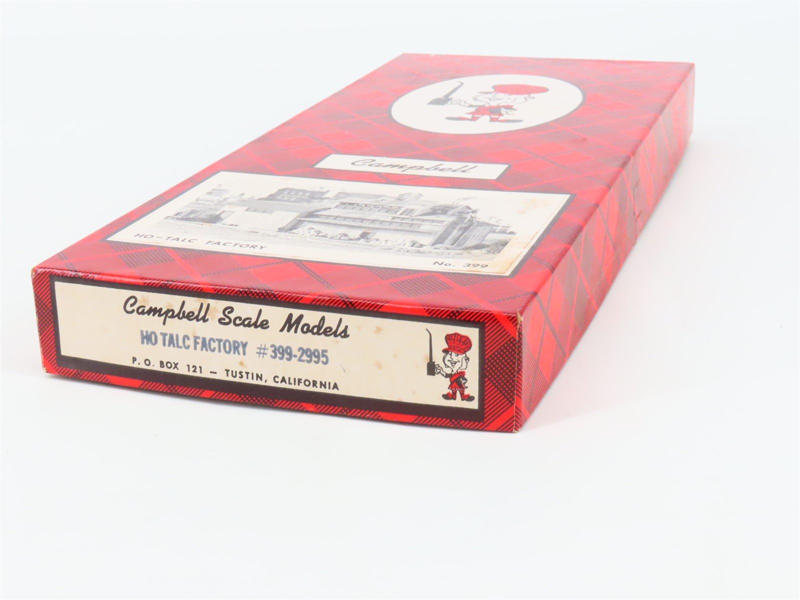 HO 1/87 Scale Campbell Scale Models Kit 399-2995 Talc Factory