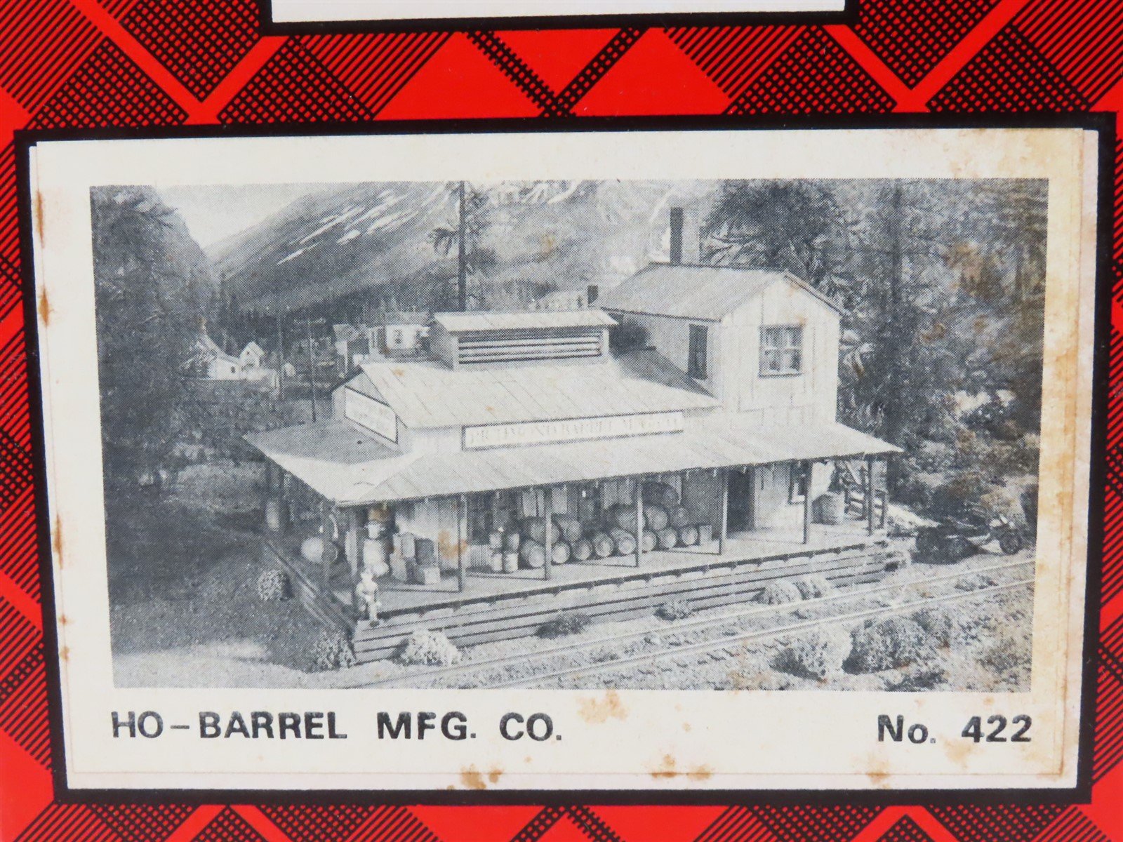 HO 1/87 Scale Campbell Scale Models Kit 422 Richmond Barrel Mfg. Co.