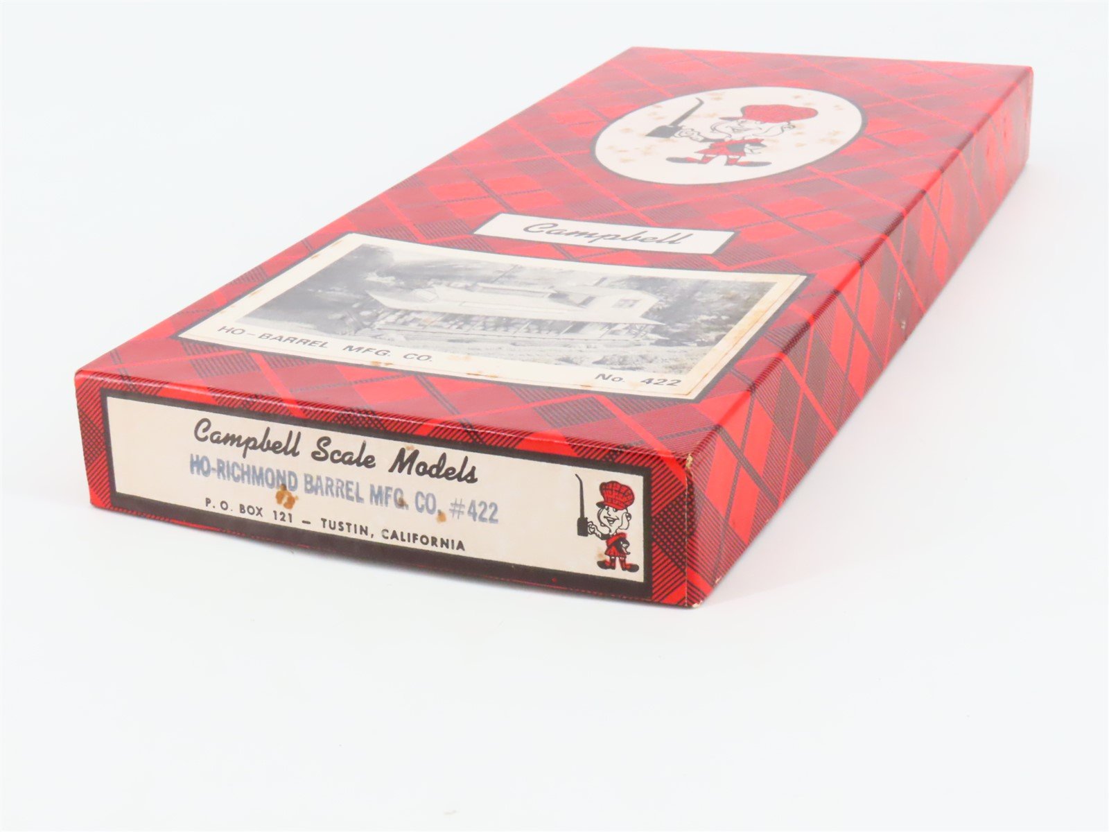 HO 1/87 Scale Campbell Scale Models Kit 422 Richmond Barrel Mfg. Co.