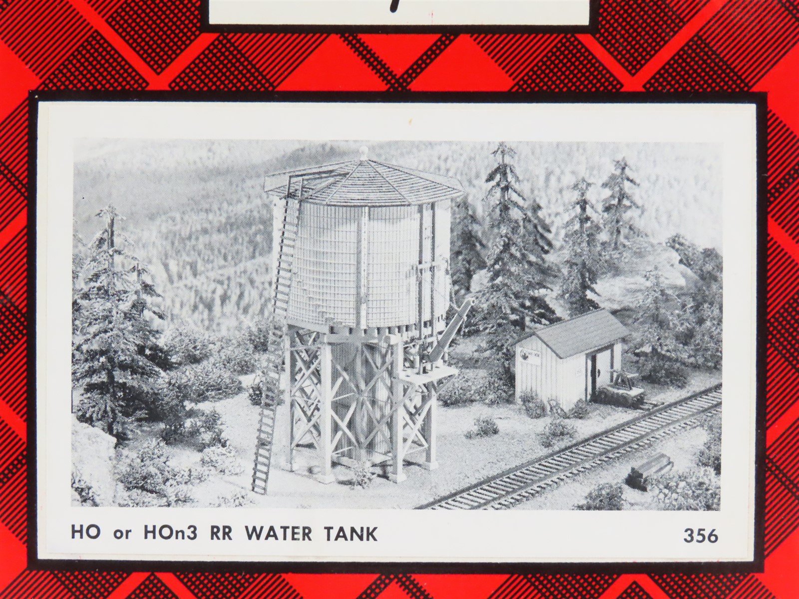 HO/HOn3 Scale Campbell Scale Models Kit 356-1095 RR Water Tank