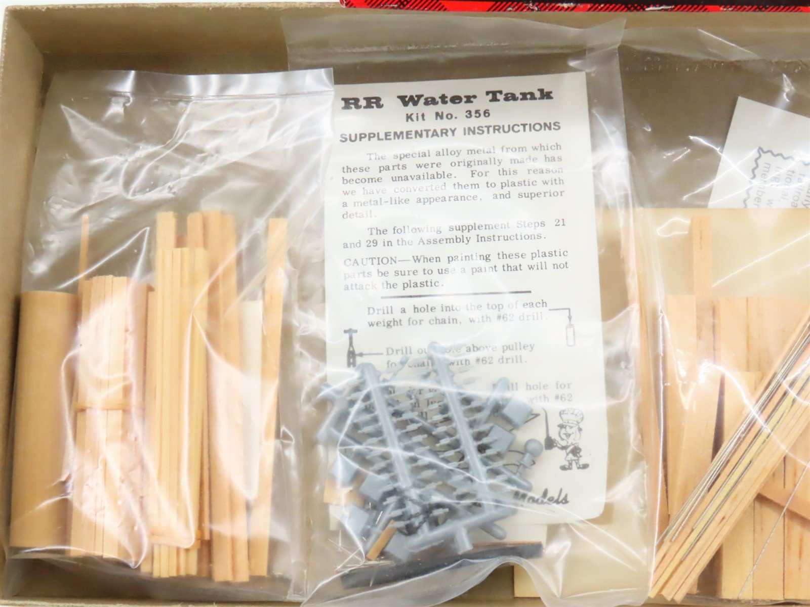 HO/HOn3 Scale Campbell Scale Models Kit 356-1095 RR Water Tank