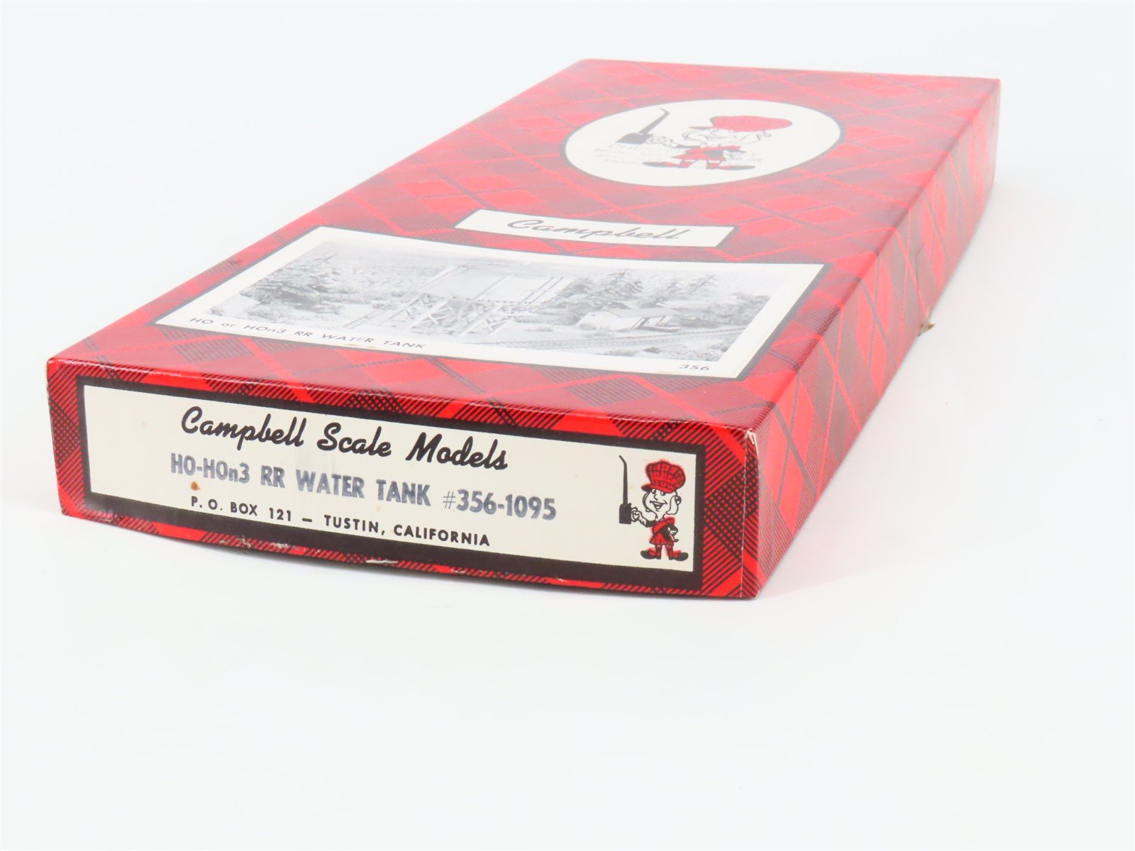 HO/HOn3 Scale Campbell Scale Models Kit 356-1095 RR Water Tank