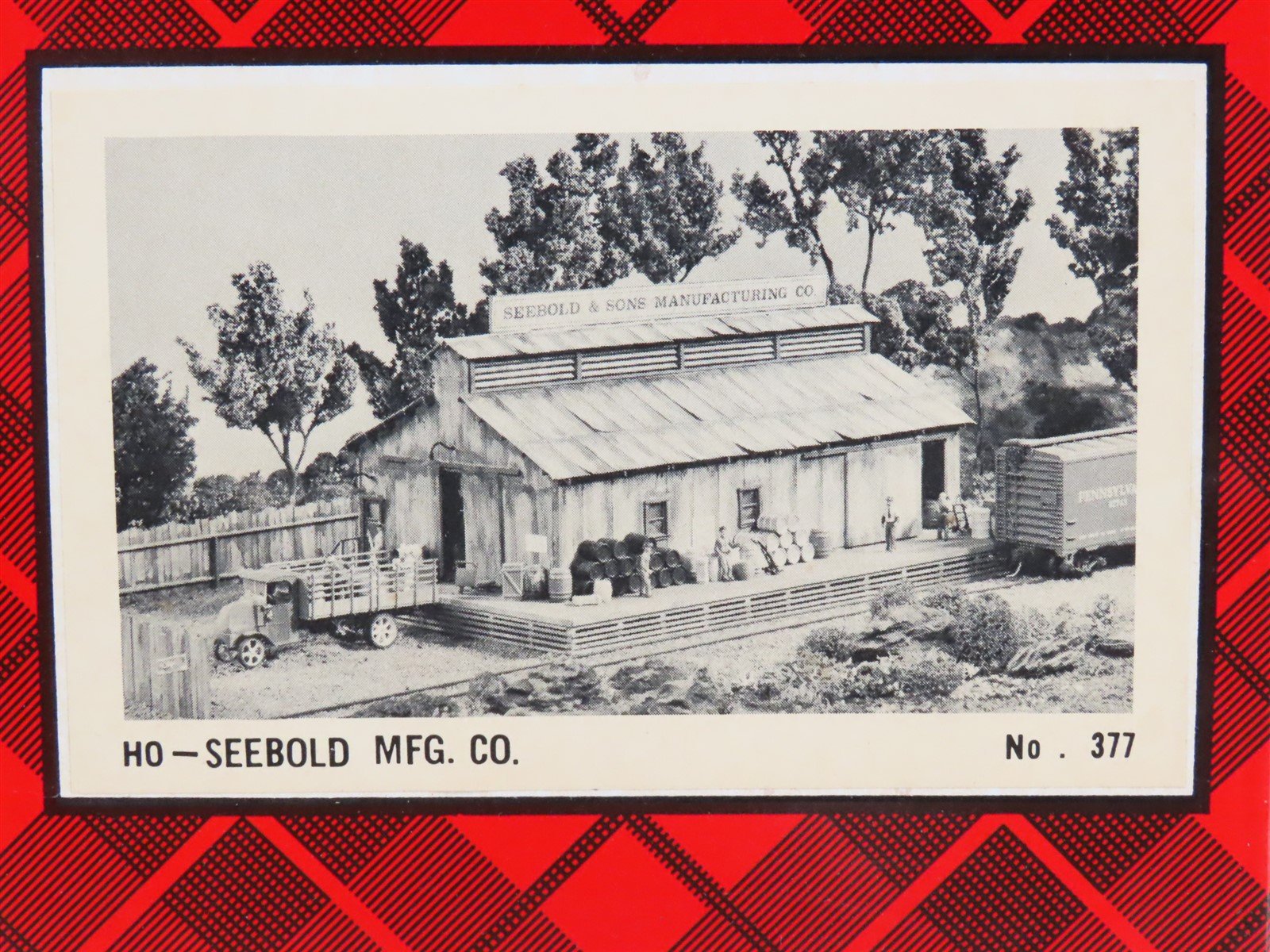 HO 1/87 Scale Campbell Scale Models Kit 377 Seebold & Sons Manufacturing Co.
