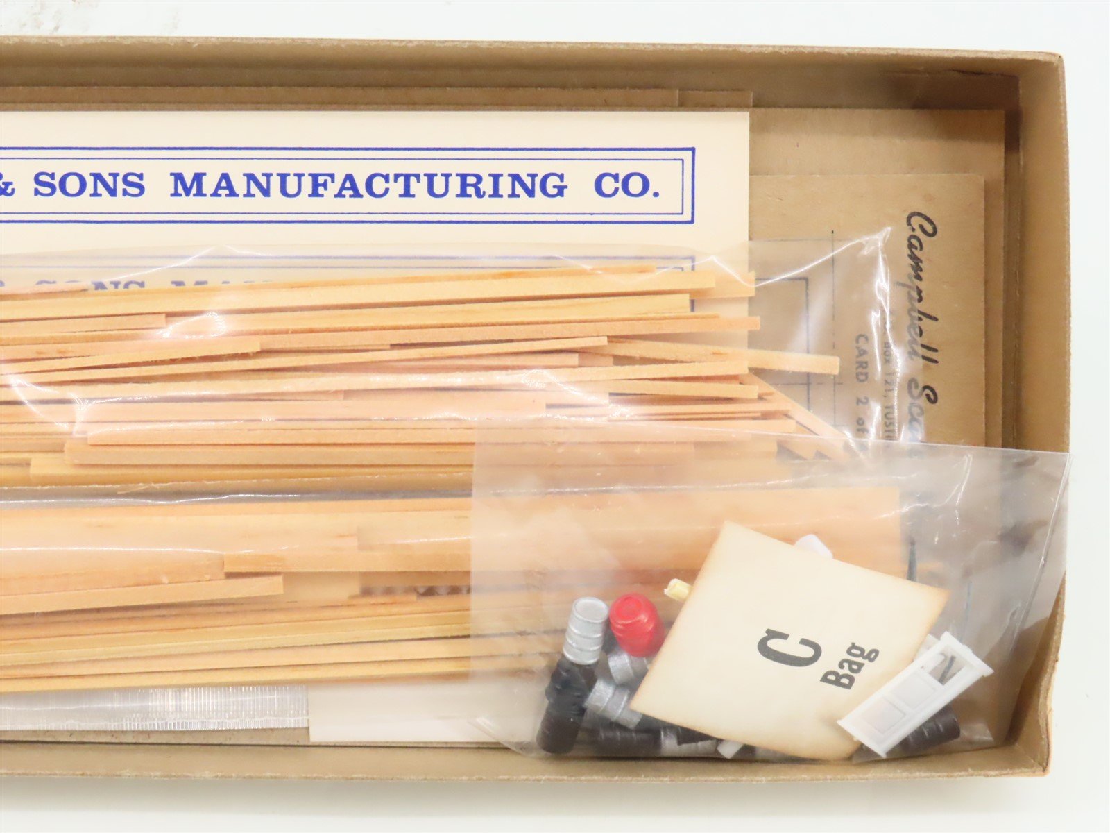 HO 1/87 Scale Campbell Scale Models Kit 377 Seebold & Sons Manufacturing Co.