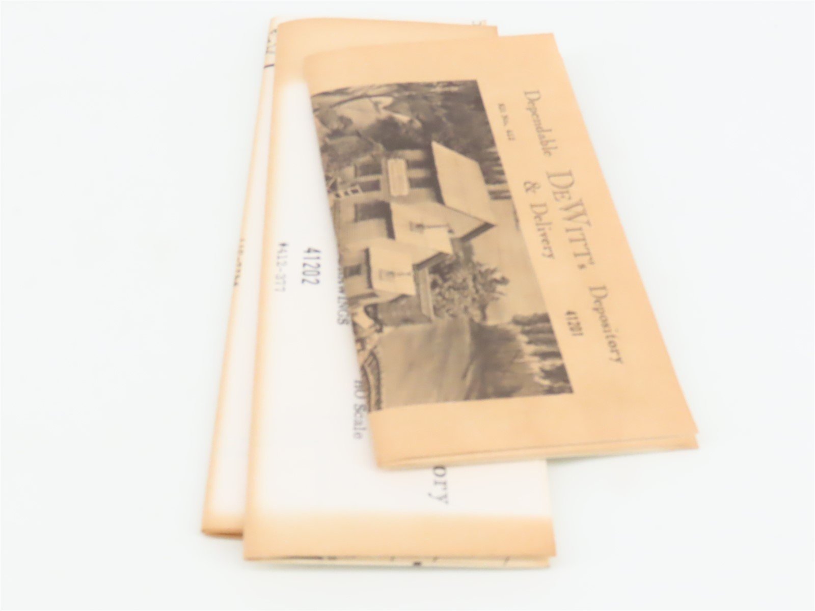HO 1/87 Scale Campbell Scale Models Kit 412 DeWitt's Depository