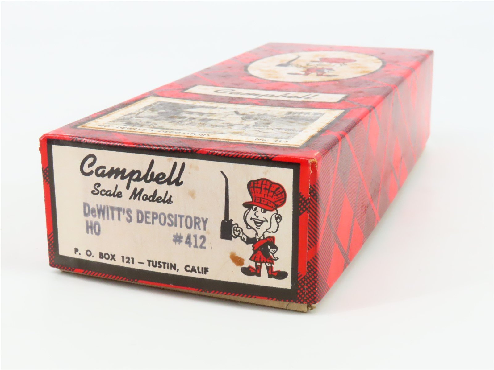 HO 1/87 Scale Campbell Scale Models Kit 412 DeWitt's Depository