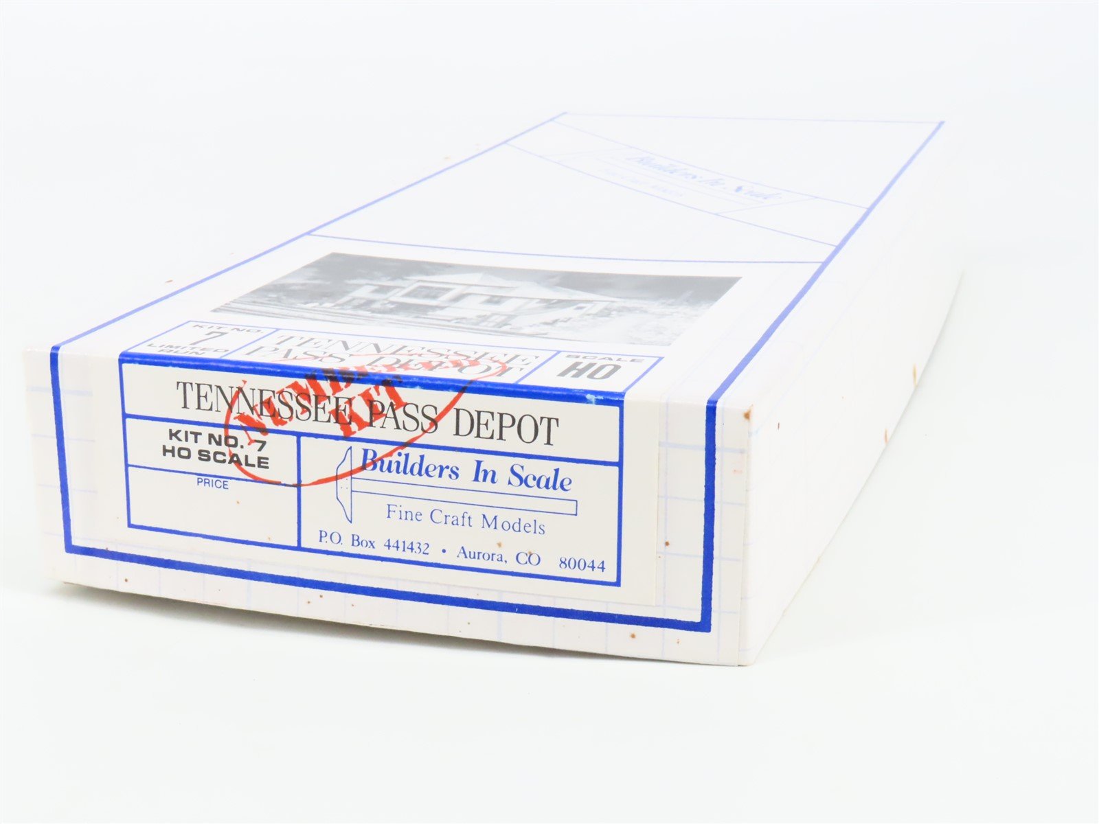 HO 1/87 Scale Builders In Scale Limited Run Kit 7 Tennessee Pass Depot