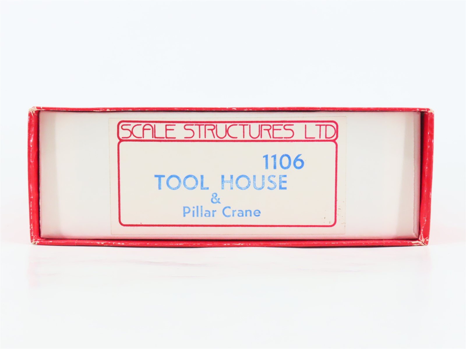 HO 1/87 Scale Structures Ltd. Kit 1106 Tool House & Pillar Crane
