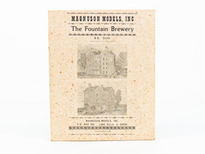 HO 1/87 Scale Magnuson Models Kit M-510 The Fountain Brewery