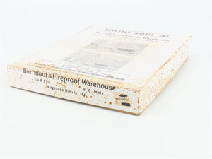 HO 1/87 Scale Magnuson Models Kit M-511 Burndout's Fireproof Warehouse
