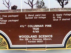 HO Scale Woodland Scenics TK20 4-1/2