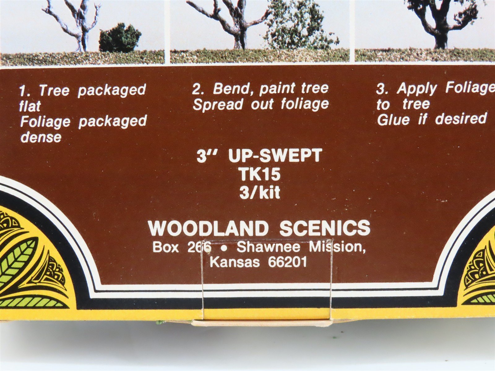 HO Scale Woodland Scenics TK15 3