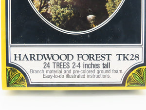 HO Scale Woodland Scenics TK28 Hardwood Forest 2-4