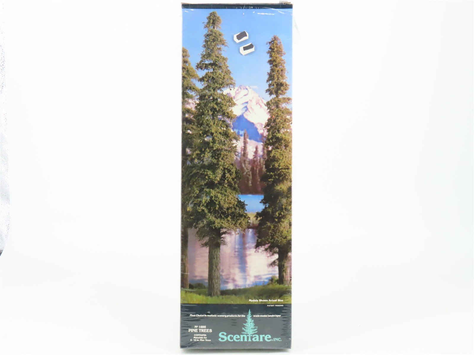 HO Scale Scentarc 1600 6-16" Pine Tree Kit 6-Pack