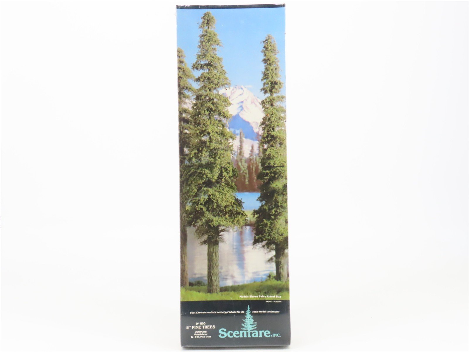 HO Scale Scentarc 800 8" Pine Tree Kit 12-Pack SEALED