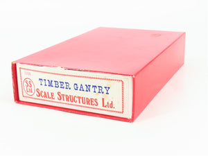 HO Scale SS Ltd Scale Structures 1150 Timber Gantry Kit