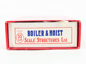 HO Scale SS Ltd Scale Structures 11182 Boiler & Hoist Kit