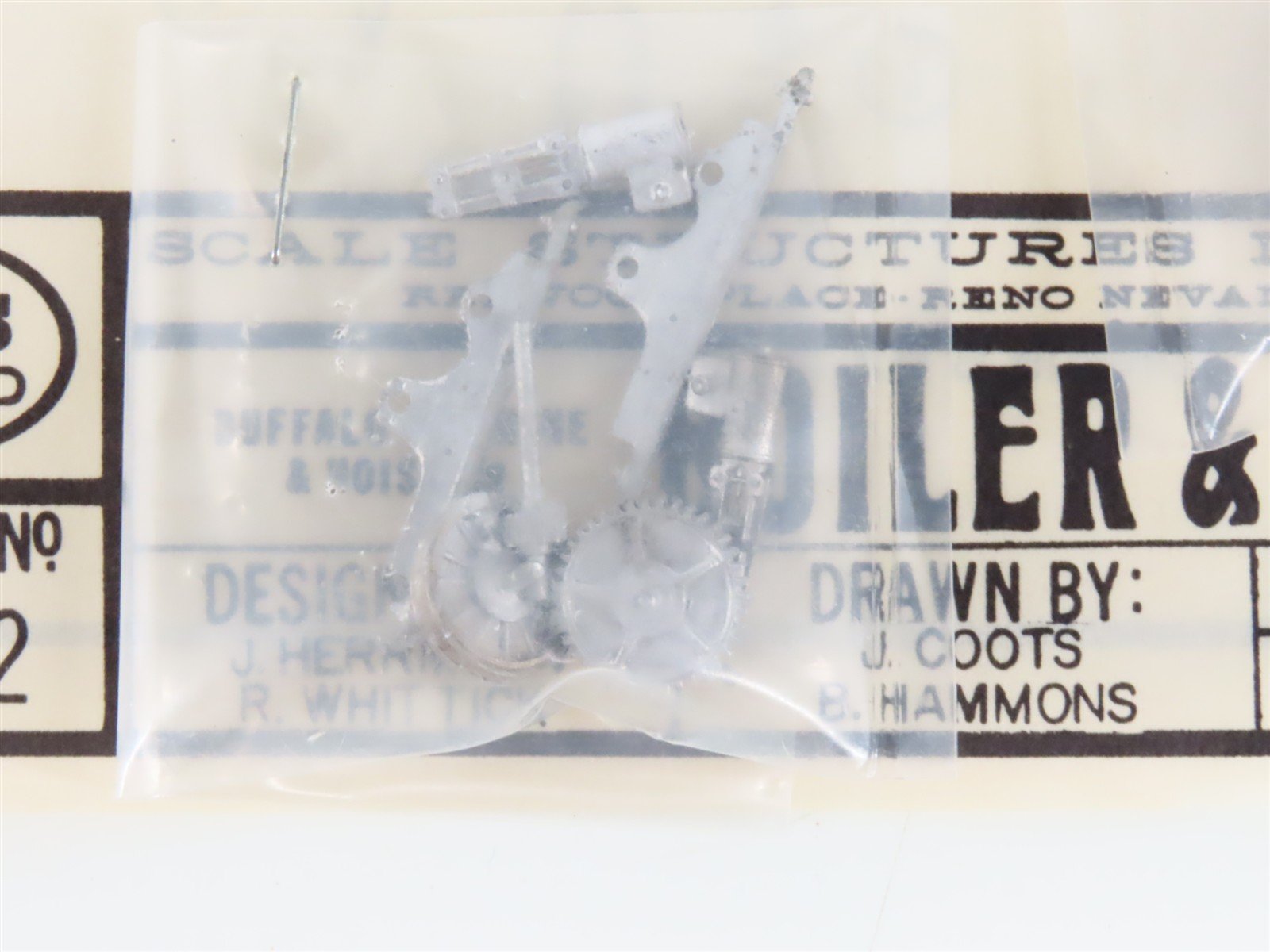 HO Scale SS Ltd Scale Structures 11182 Boiler & Hoist Kit