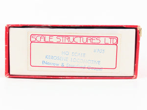 HO Scale SS Ltd Scale Structures 8105 Kerosene Locomotive Kit