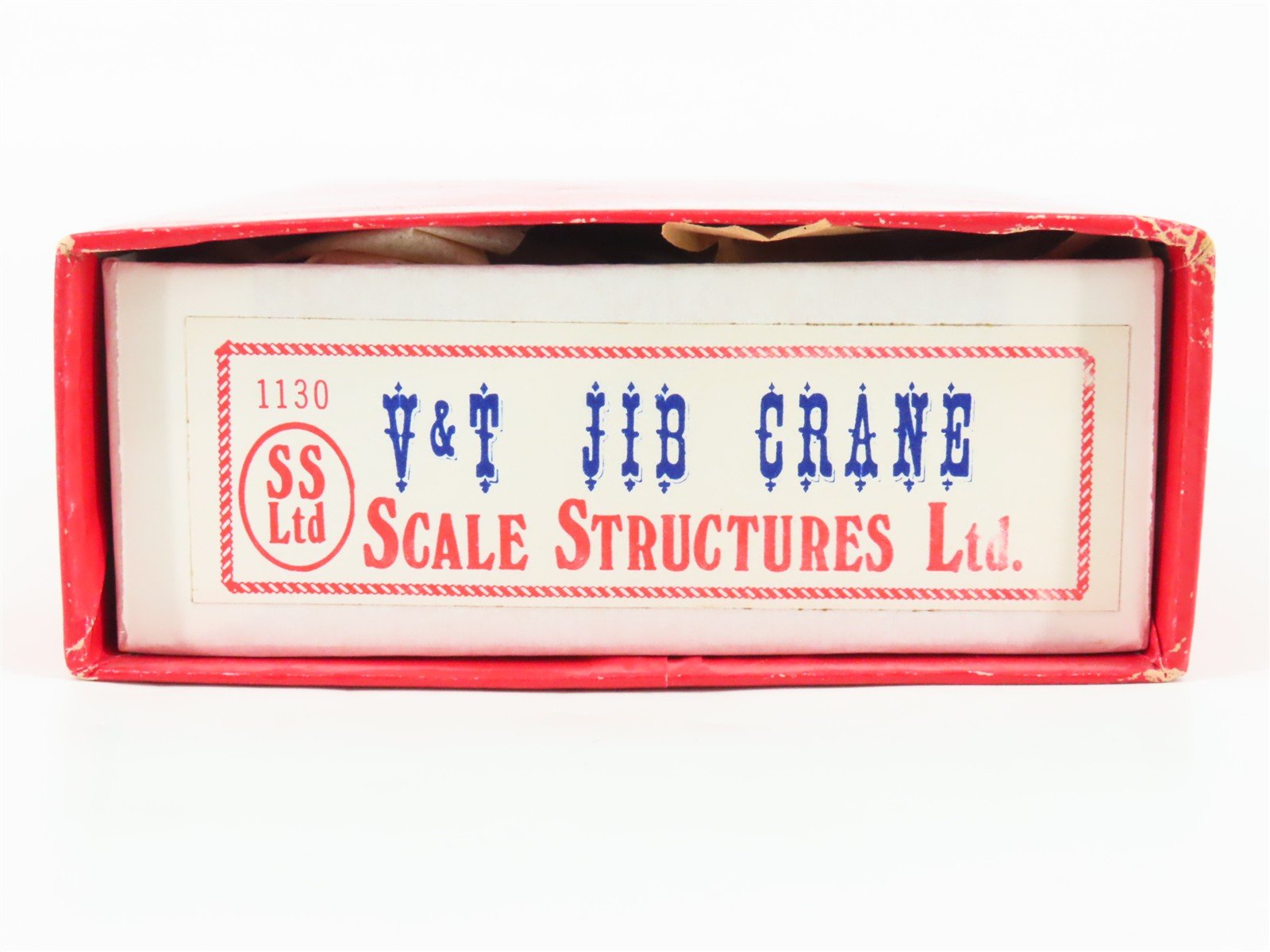 HO Scale SS Ltd Scale Structures 1130 V&T Jib Crane Kit