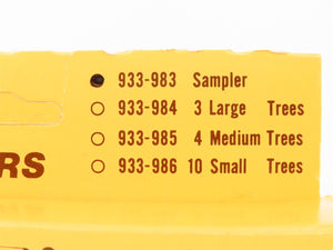 HO Scale Walthers 933-983 Ponderosa Pines Sampler Pack