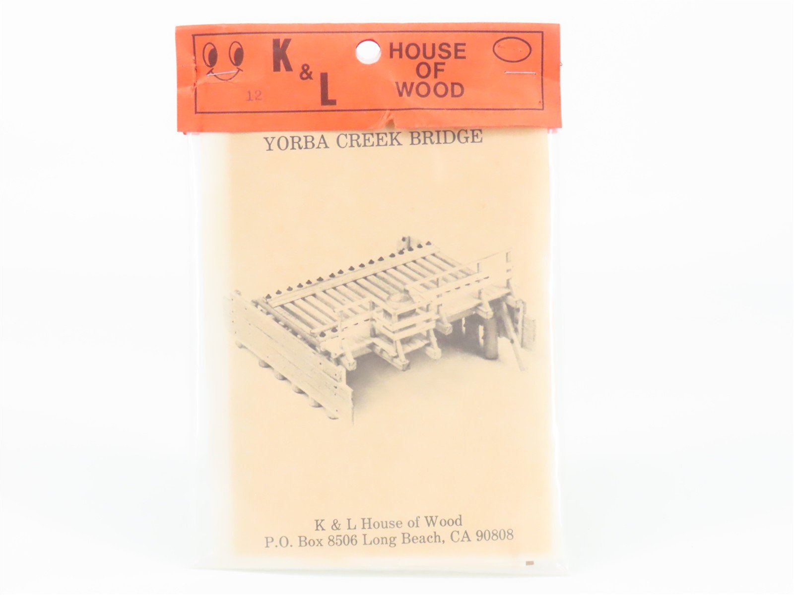 HO Scale K&L 12 Yorba Creek Bridge Kit