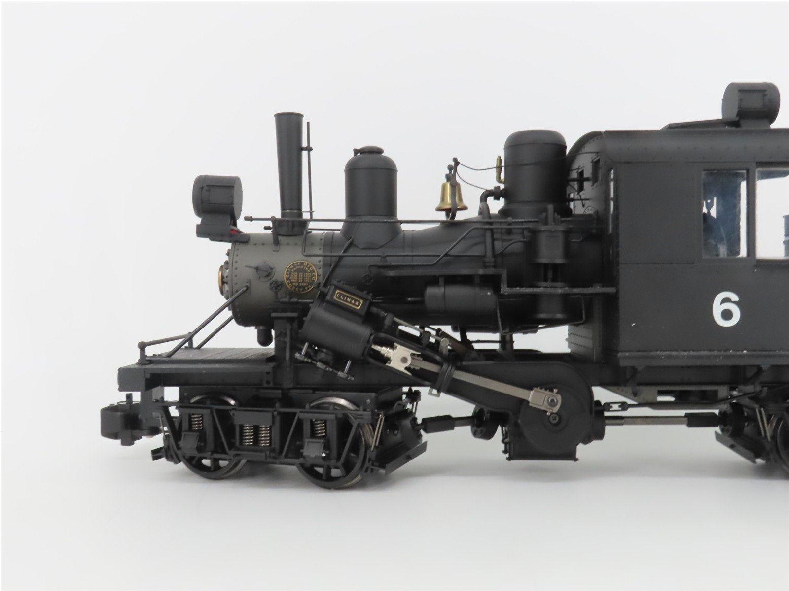 G Scale Bachmann 81180 Pardee & Curtin Climax Narrow Gauge Steam Locomotive #6