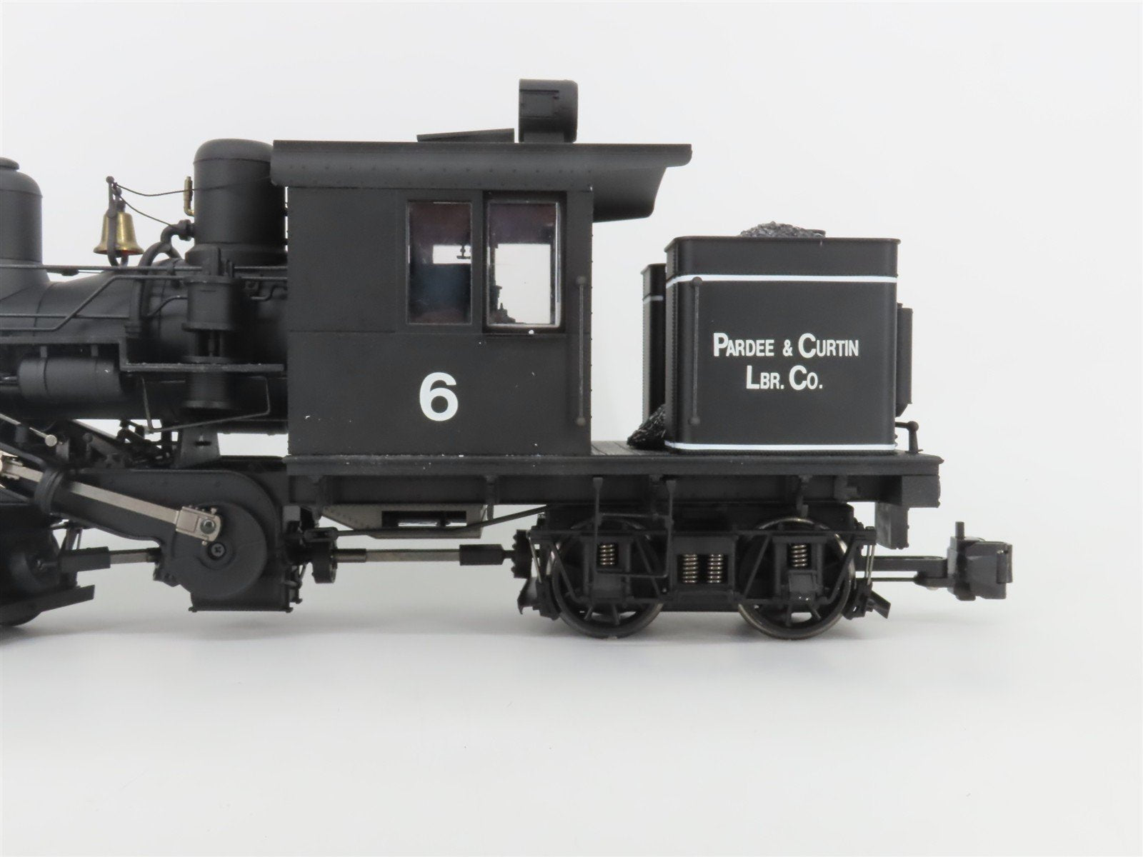 G Scale Bachmann 81180 Pardee & Curtin Climax Narrow Gauge Steam Locomotive #6