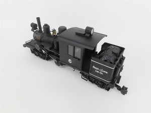 G Scale Bachmann 81180 Pardee & Curtin Climax Narrow Gauge Steam Locomotive #6